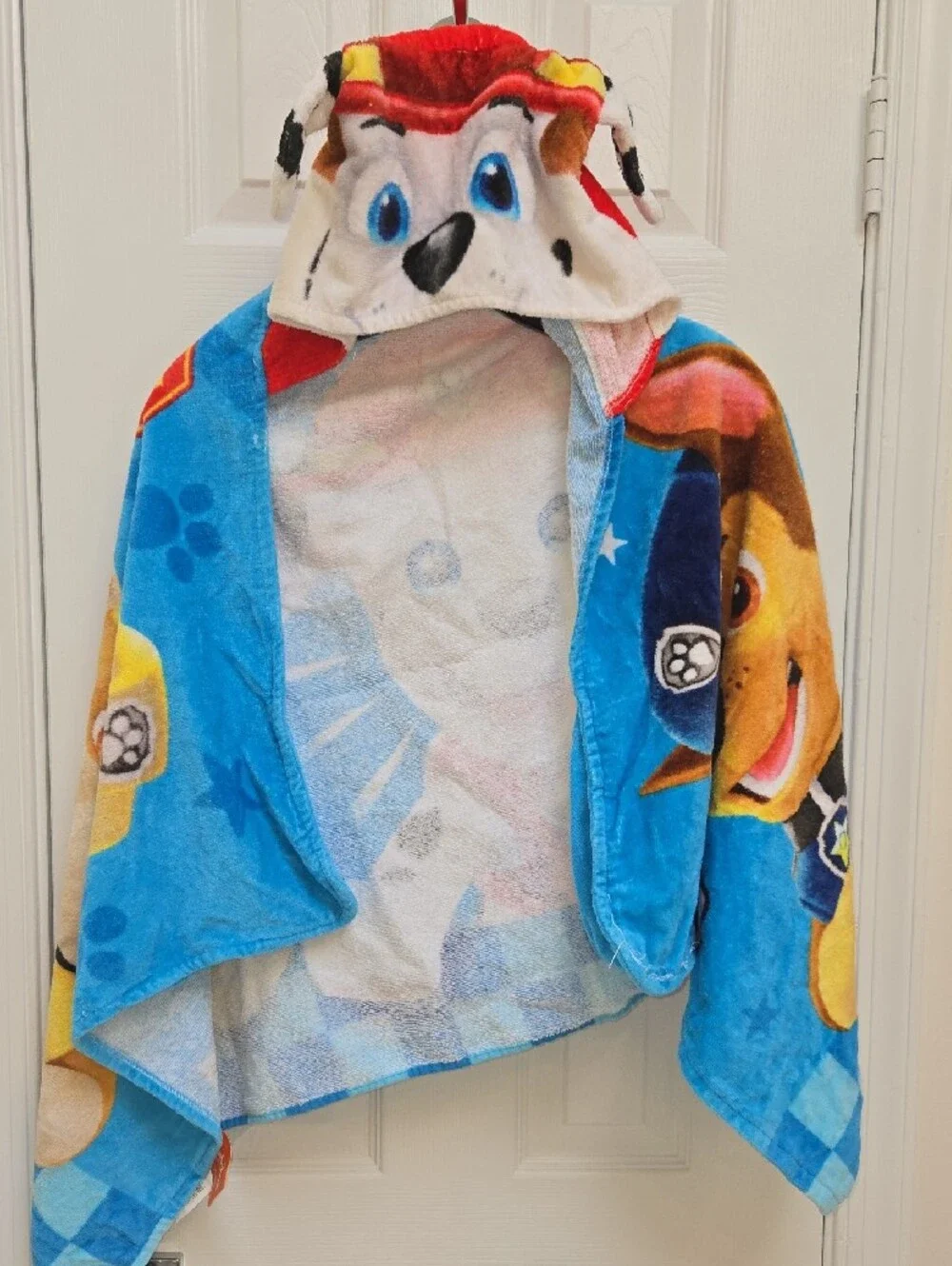 Paw Patrol Blue Multi-Color Kids Hooded Character Jacket